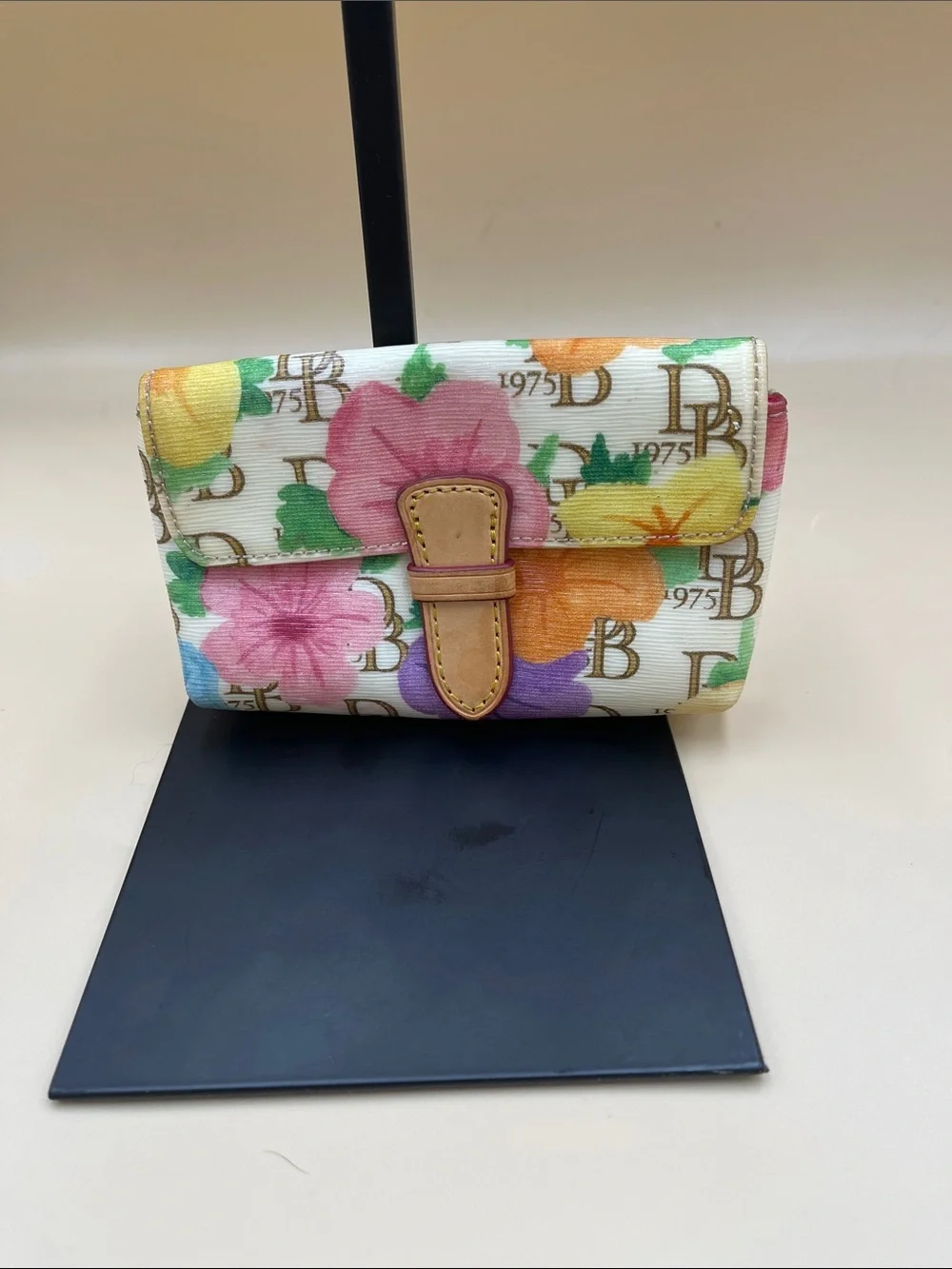 Dooney & Bourke Floral Buckle Pouch